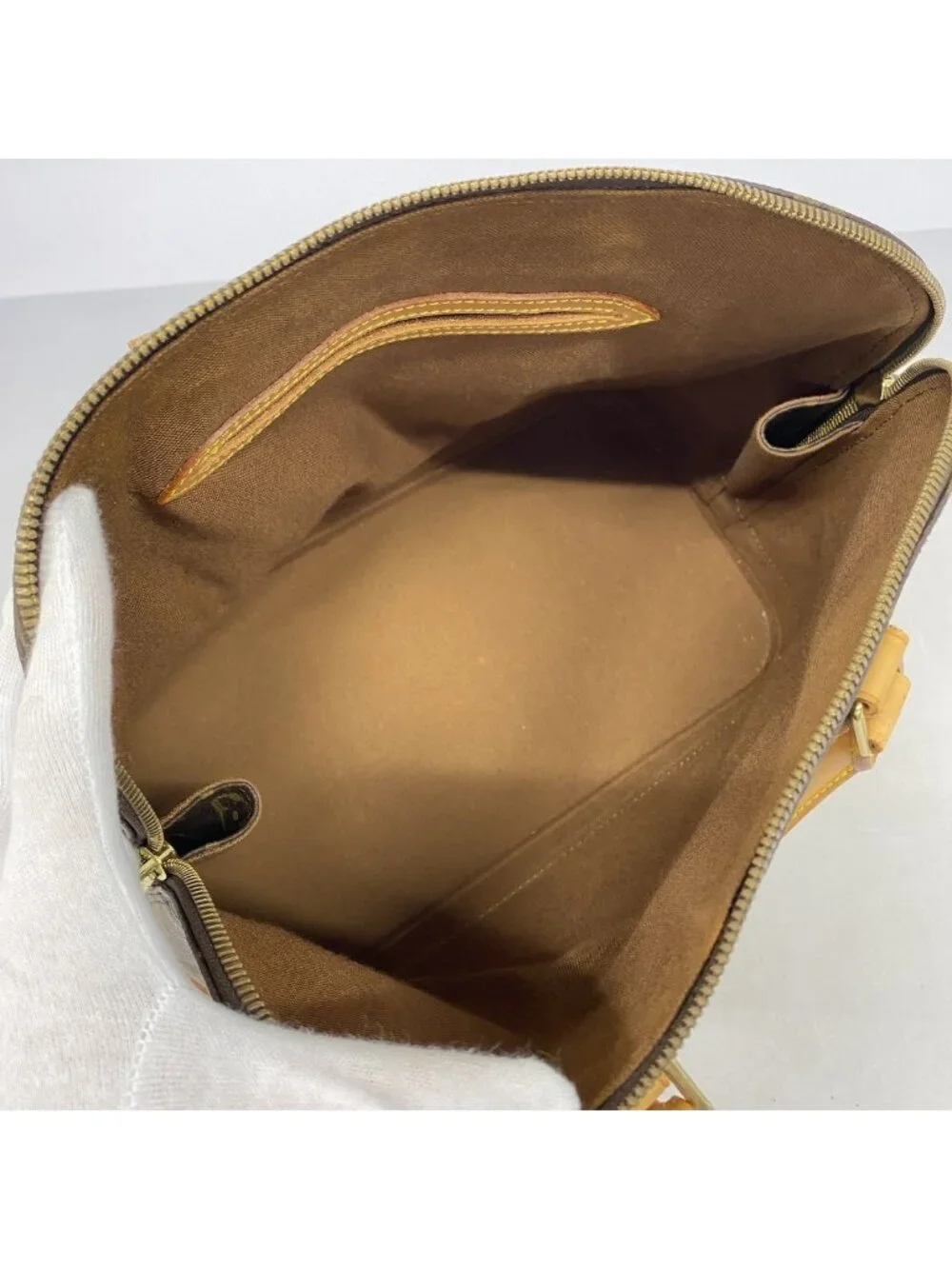 Louis Vuitton Monogram Alma Brown Handbag